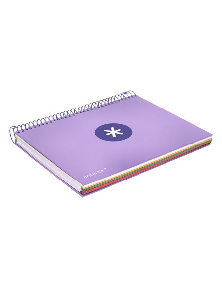 Cuaderno espiral a5 micro antartik tapa...