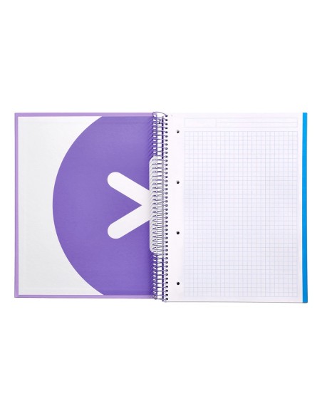 Cuaderno espiral a4 micro antartik tapa forrada...