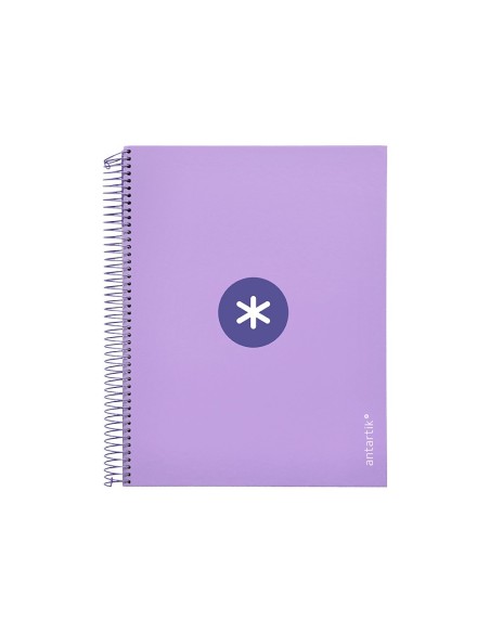 Cuaderno espiral a4 micro antartik tapa forrada...