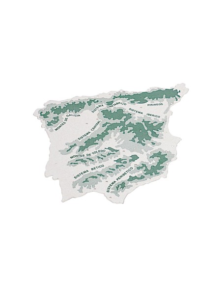 Plantilla liderpapel mapa españa plastico 22x18...