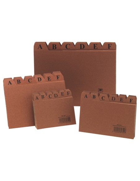 Indice fichero liderpapel carton nº3 100x150 mm