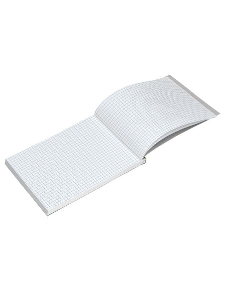 Bloc notas liderpapel cuadro 4mm a6 80 hojas 60g/m2 perforado