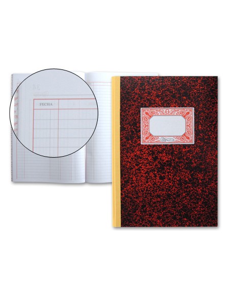 Libro miquelrius cartone 3016 folio 100 hojas cuentas corrientes debe haber y saldo