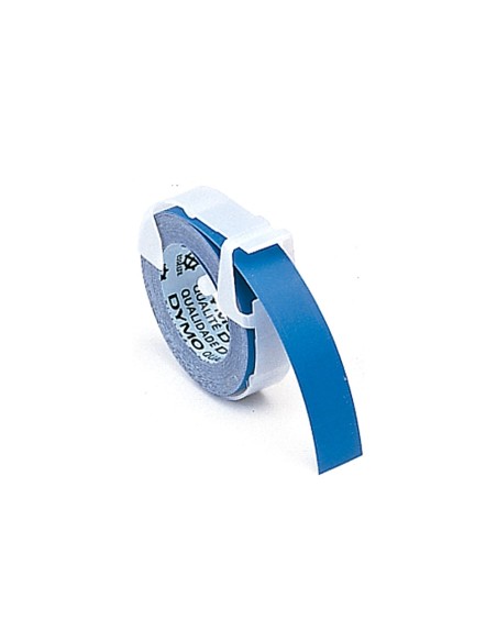 Cinta dymo 3d 9 mm x 3 mt azul tradicional