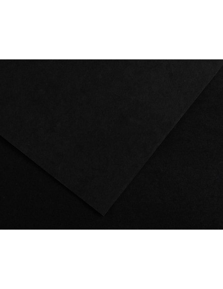 Cartulina guarro negra 50x65 cm 185 gr
