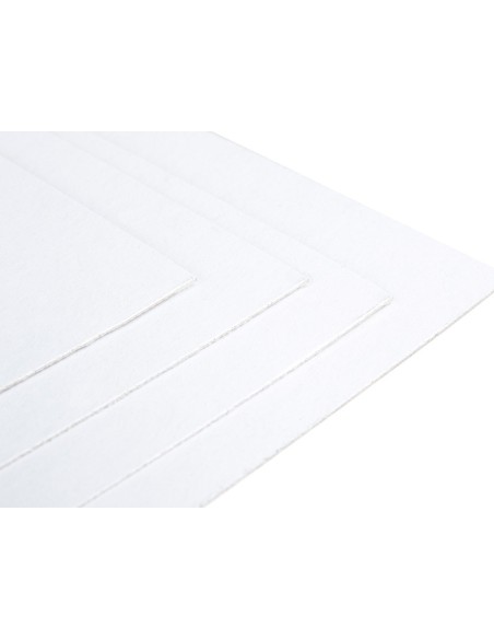 Cartoncillo gris liderpapel con una cara blanca...