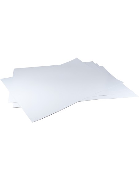 Cartoncillo gris liderpapel con una cara blanca 350 gr 64x88 cm paquete de 1 kg (5 hojas)