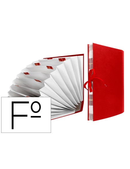 Carpeta fuelle liderpapel folio carton forrado...