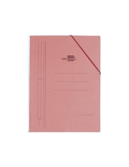 Carpeta liderpapel gomas folio 3 solapas carton...