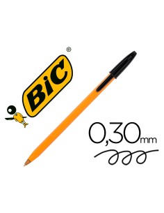 Boligrafo bic naranja fine... 2