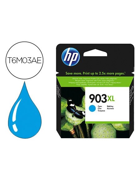 Ink-jet hp 903xl officejet 6960 / 6970 cian 825...
