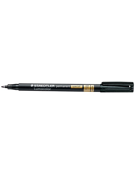 Rotulador staedtler lumocolor retroproyeccion punta de fibra permanente special 319-9 negro punta fina