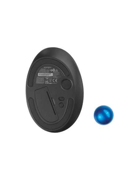 Raton kensington optico trackball tb450 pro fit ergo 1600 dpi inalambrico color negro/azul