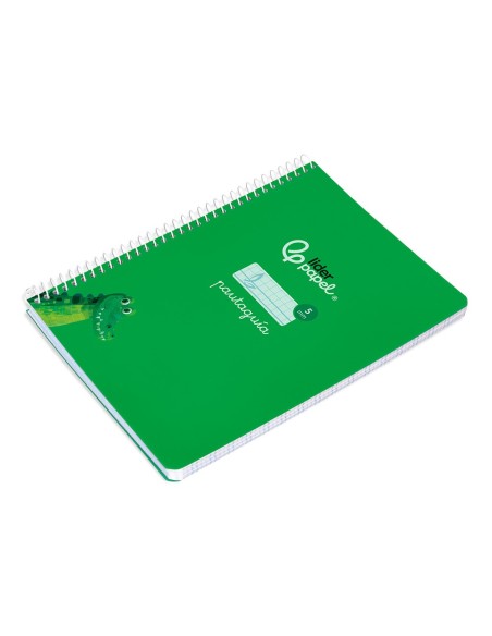 Cuaderno espiral liderpapel di n a5 pautaguia...