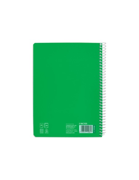 Cuaderno espiral liderpapel di n a5 pautaguia...
