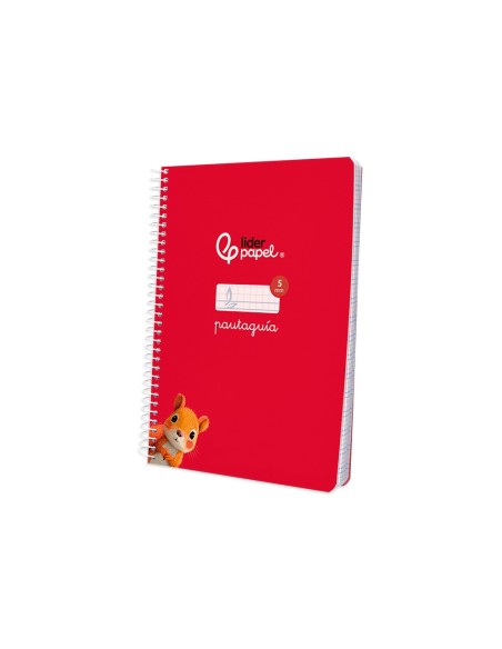 Cuaderno espiral liderpapel di n a5 pautaguia...