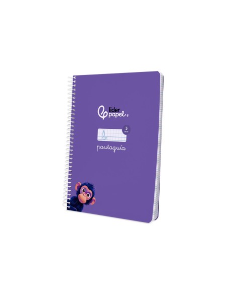 Cuaderno espiral liderpapel di n a5 pautaguia...