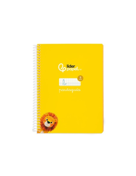 Cuaderno espiral liderpapel di n a5 pautaguia...