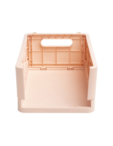 Caja plegable exacompta midi skandi polipropileno reciclado color nude 276x188x120 mm