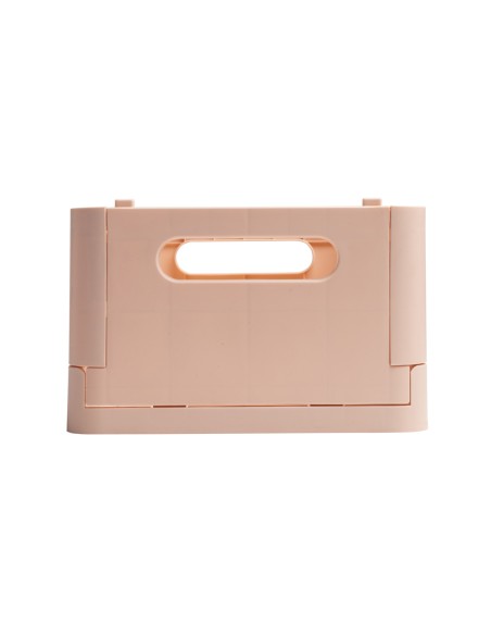 Caja plegable exacompta midi skandi polipropileno reciclado color nude 276x188x120 mm