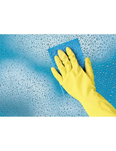 Guantes de latex satinados con relieve anti...