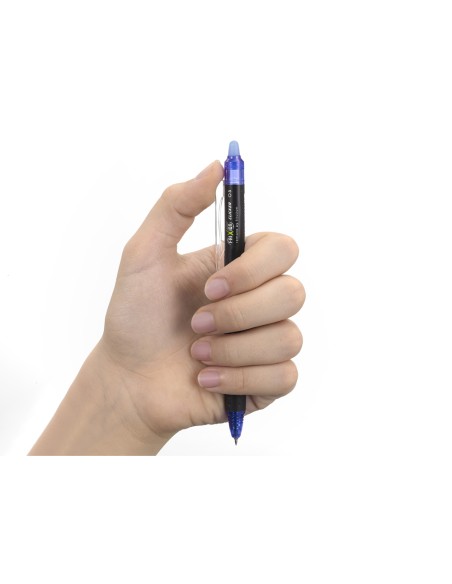 Boligrafo pilot frixion point clicker borrable 0,5 mm azul