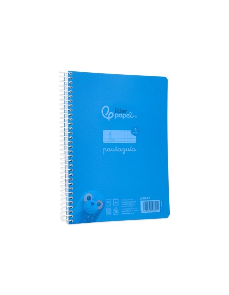 Cuaderno espiral liderpapel din a5 pautaguia...