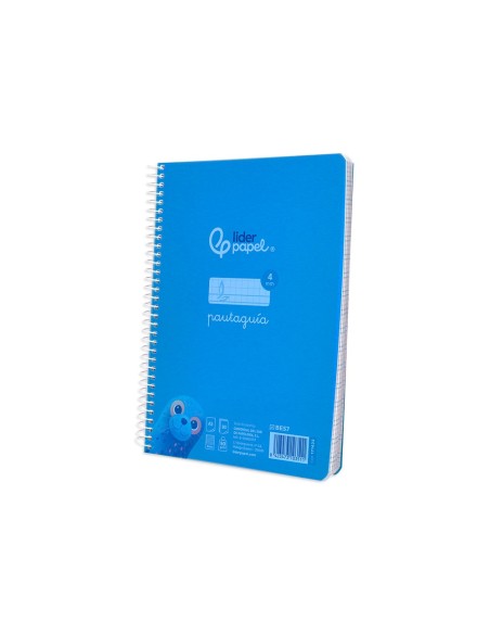 Cuaderno espiral liderpapel din a5 pautaguia...