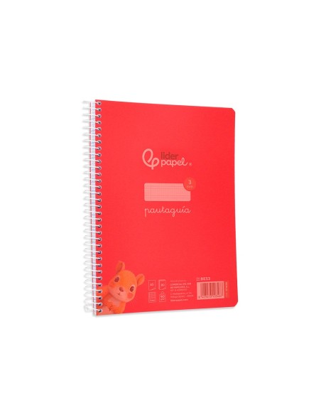 Cuaderno espiral liderpapel din a5 pautaguia...