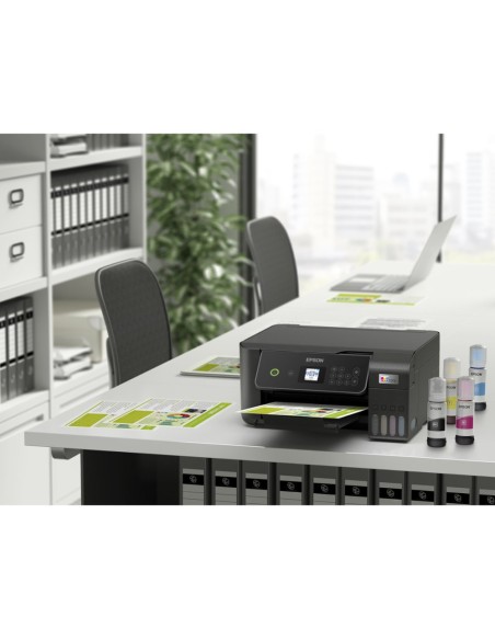 Equipo multifuncion epson ecotank et-2870 tinta color din a4 33 ppm negro / 15 ppm color wifi impresora escaner