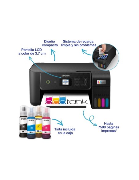 Equipo multifuncion epson ecotank et-2870 tinta...