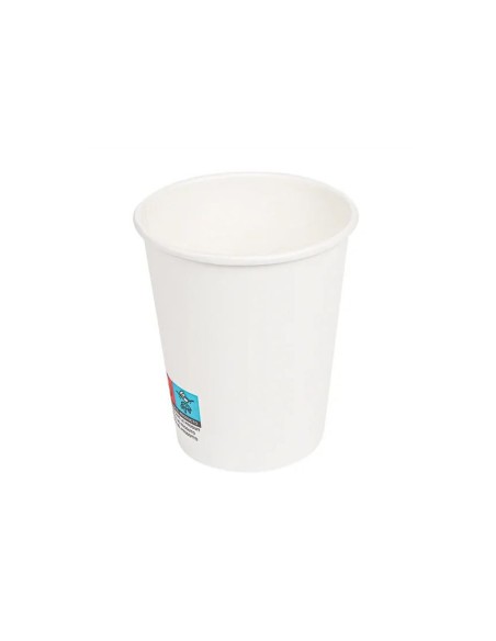Vaso de papel blanco bunzl reciclable pefc 190...