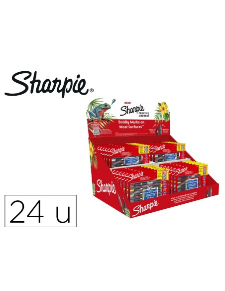 Rotulador sharpie acrylic punta redonda /...