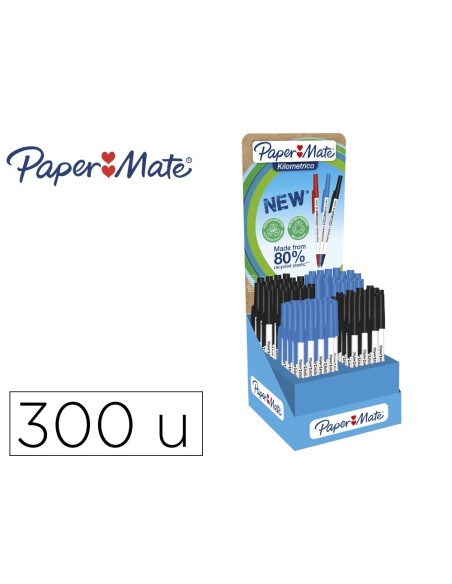 Boligrafo paper mate kilometrico punta 1 mm...