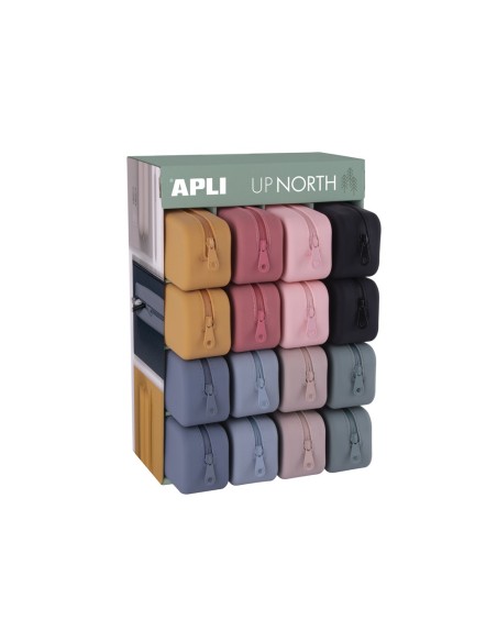 Bolso escolar portatodo apli up north silicona...