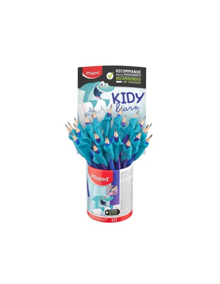 Lapices de grafito maped hb con goma borrar +...