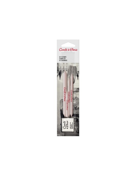 Difumino conte set de 3 unidades surtidas +...
