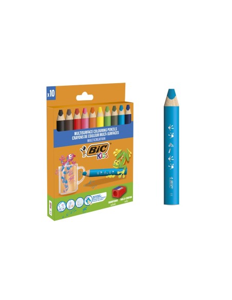 Lapices de colores bic multisuperficies...