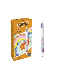 Boligrafo bic cuatro...