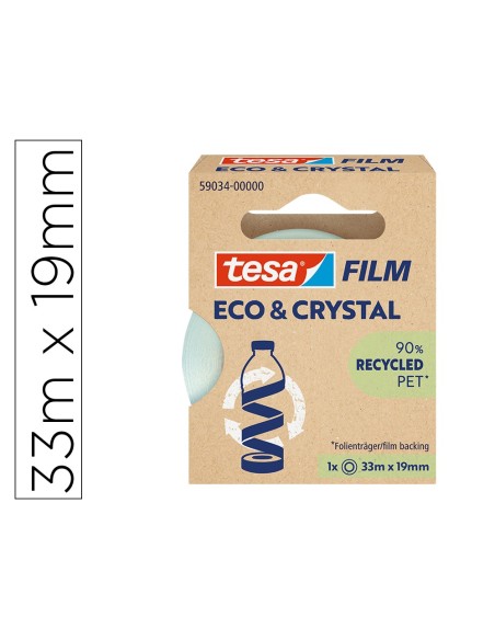 Cinta adhesiva tesa film eco&cristal...
