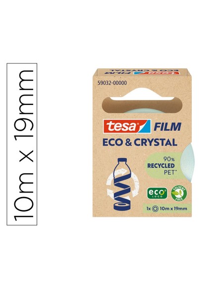 Cinta adhesiva tesa film eco&cristal...