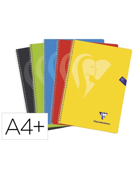Cuaderno espiral clairefontaine tapa...
