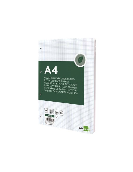 Recambio liderpapel a4 100 hojas papel...