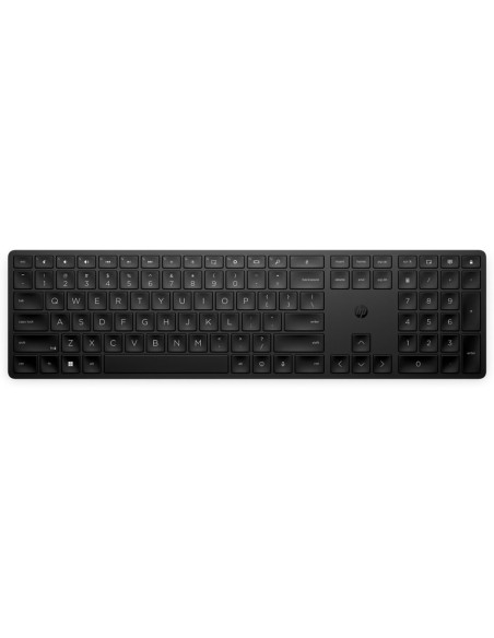 Teclado hp 455 programable inalambrico iluminacion rgb color negro