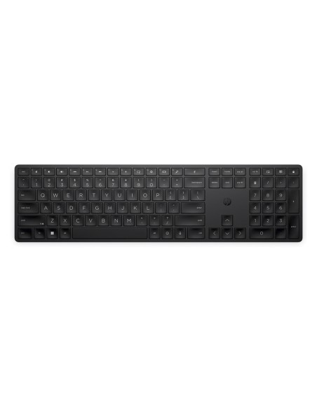 Teclado hp 455 programable inalambrico iluminacion rgb color negro