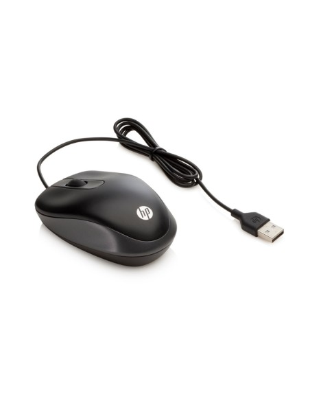 Raton hp viaje optico 1000 dpi usb-a longitud...