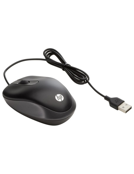 Raton hp viaje optico 1000 dpi usb-a longitud...