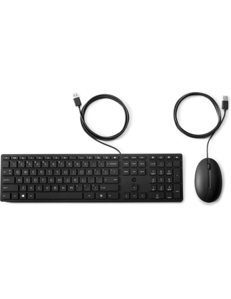Set teclado + raton hp combo 320mk usb-a...