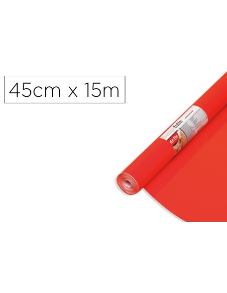 Rollo adhesivo d-c-fix bermellon ancho 45 cm...