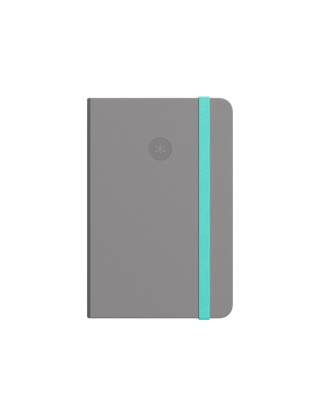 Cuaderno con gomilla antartik notes tapa blanda...